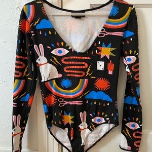 Nooworks “Magic” print bodysuit